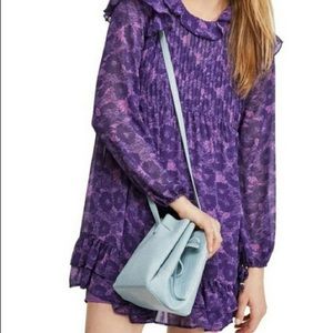 Free People purple floral dress